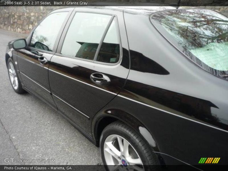 Black / Granite Gray 2006 Saab 9-5 2.3T Sedan