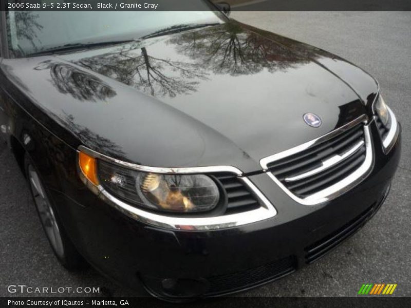 Black / Granite Gray 2006 Saab 9-5 2.3T Sedan