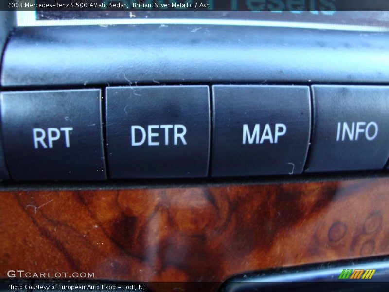 Brilliant Silver Metallic / Ash 2003 Mercedes-Benz S 500 4Matic Sedan