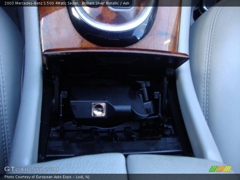 Brilliant Silver Metallic / Ash 2003 Mercedes-Benz S 500 4Matic Sedan
