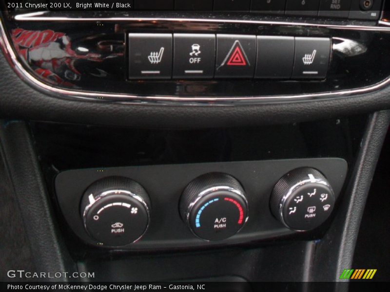 Controls of 2011 200 LX
