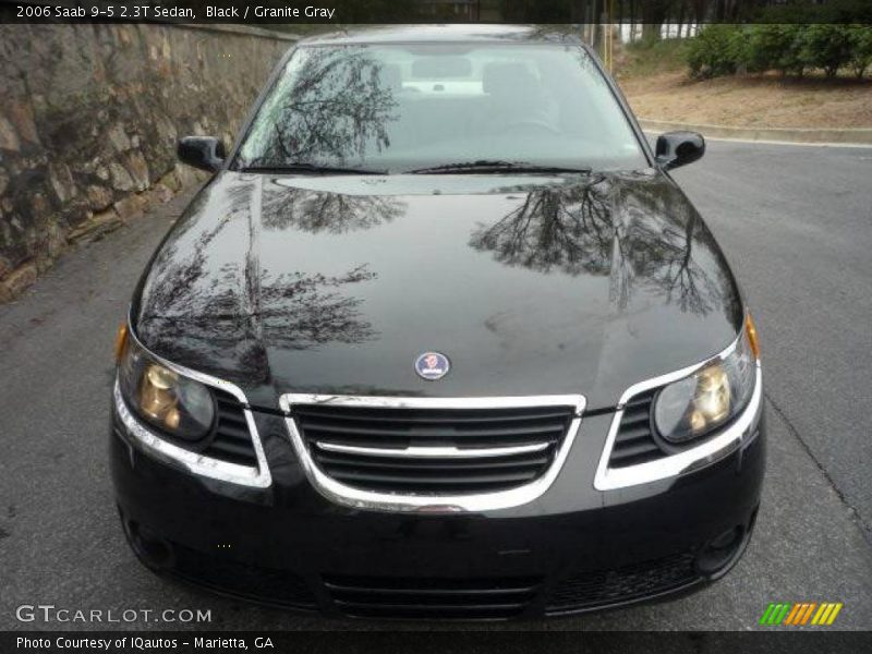 Black / Granite Gray 2006 Saab 9-5 2.3T Sedan