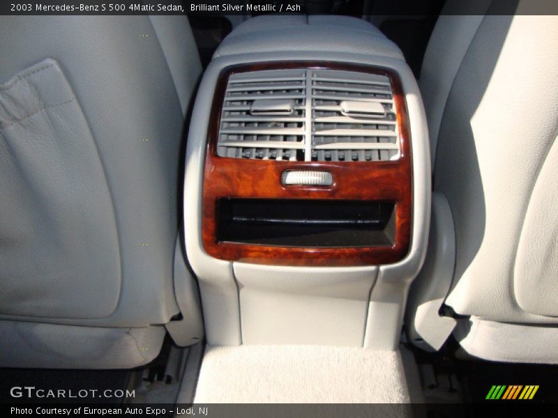 Brilliant Silver Metallic / Ash 2003 Mercedes-Benz S 500 4Matic Sedan