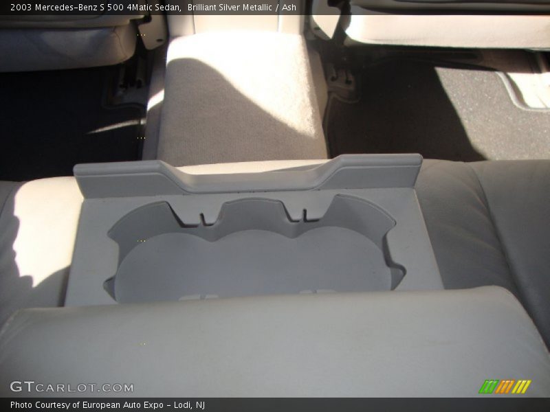 Brilliant Silver Metallic / Ash 2003 Mercedes-Benz S 500 4Matic Sedan