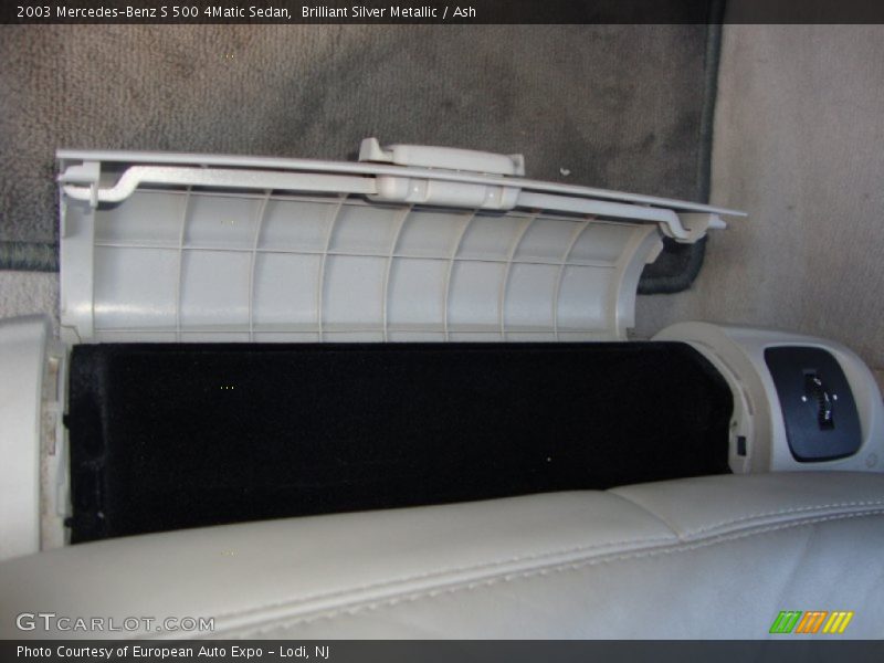 Brilliant Silver Metallic / Ash 2003 Mercedes-Benz S 500 4Matic Sedan