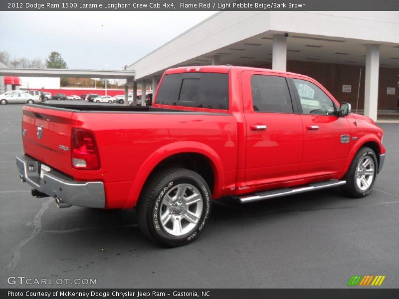  2012 Ram 1500 Laramie Longhorn Crew Cab 4x4 Flame Red