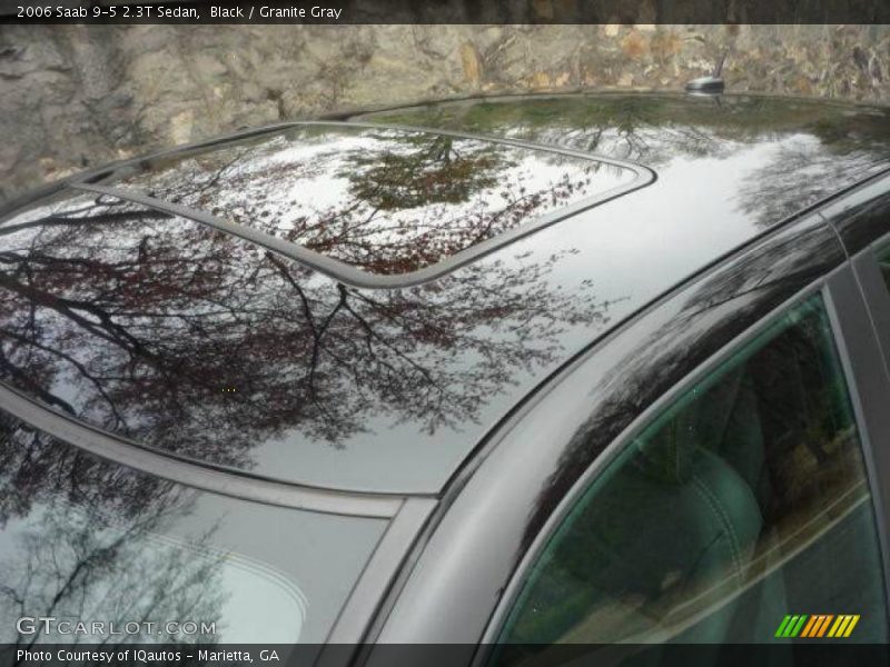 Black / Granite Gray 2006 Saab 9-5 2.3T Sedan