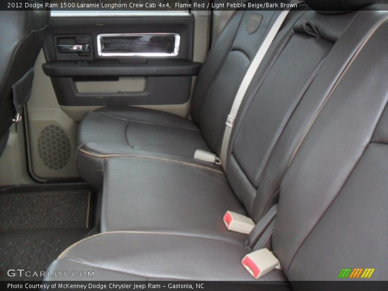  2012 Ram 1500 Laramie Longhorn Crew Cab 4x4 Light Pebble Beige/Bark Brown Interior