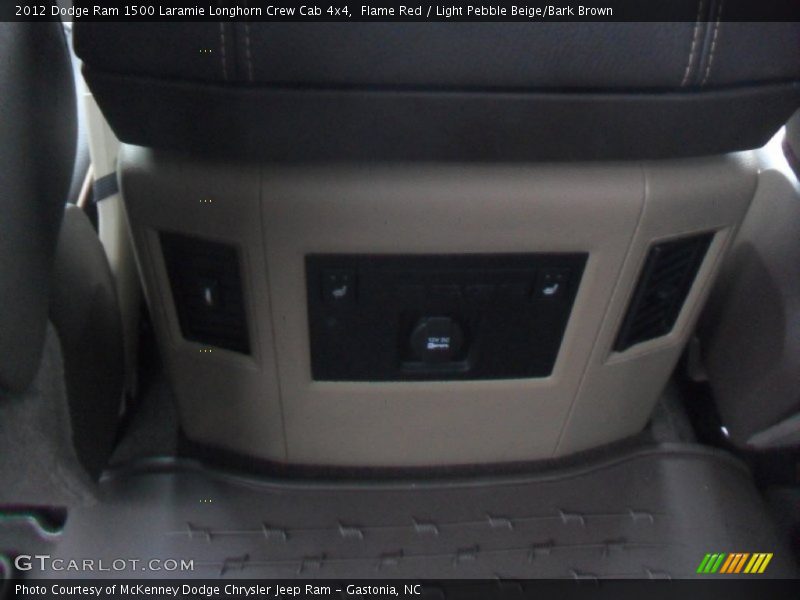 Flame Red / Light Pebble Beige/Bark Brown 2012 Dodge Ram 1500 Laramie Longhorn Crew Cab 4x4