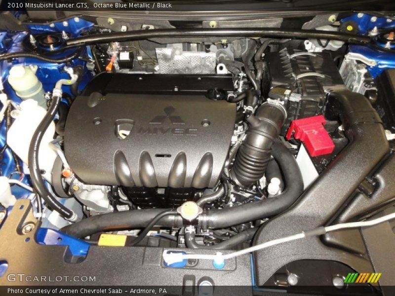  2010 Lancer GTS Engine - 2.4 Liter DOHC 16-Valve MIVEC 4 Cylinder