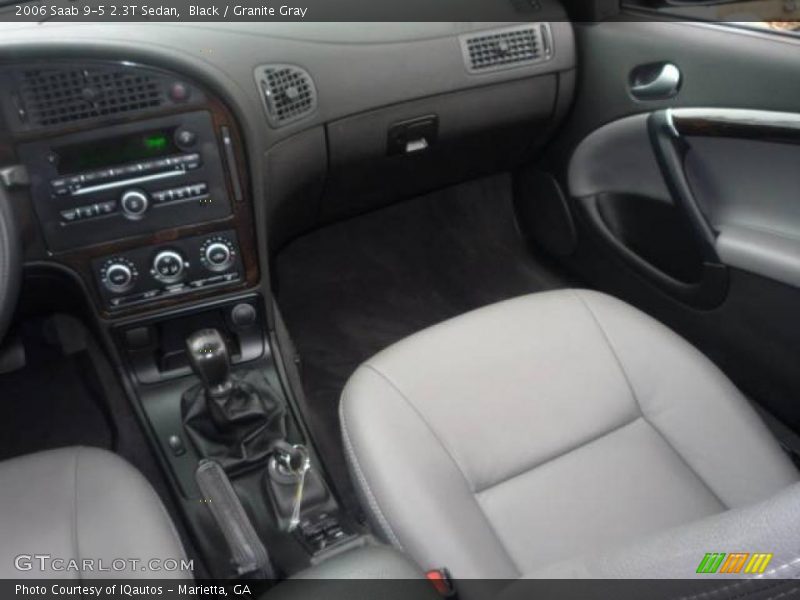 Black / Granite Gray 2006 Saab 9-5 2.3T Sedan