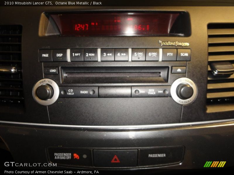 Audio System of 2010 Lancer GTS