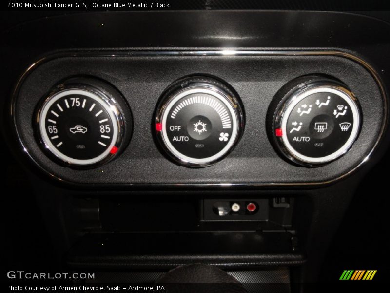 Controls of 2010 Lancer GTS