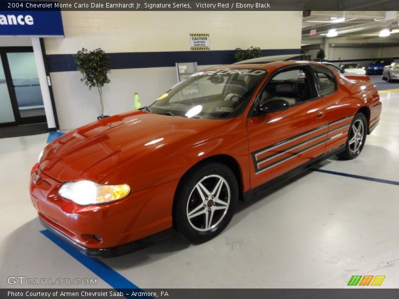 Victory Red / Ebony Black 2004 Chevrolet Monte Carlo Dale Earnhardt Jr. Signature Series