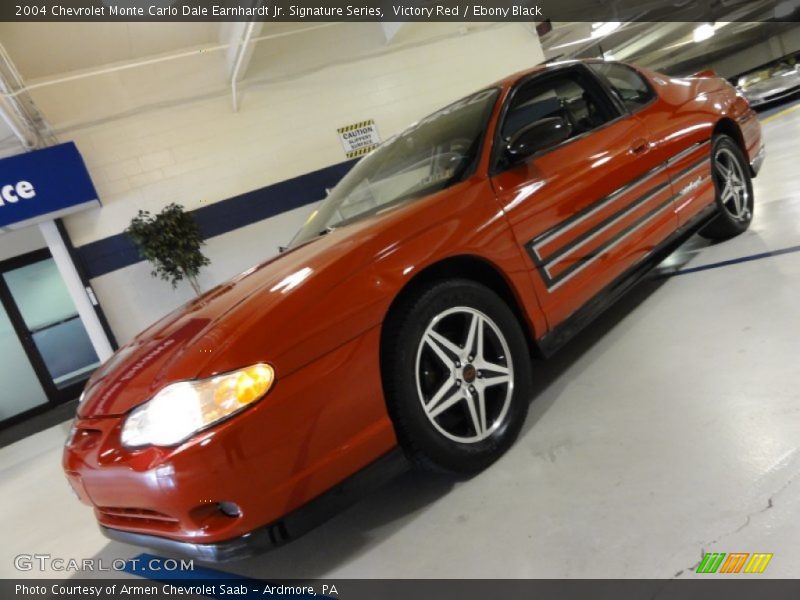 Victory Red / Ebony Black 2004 Chevrolet Monte Carlo Dale Earnhardt Jr. Signature Series