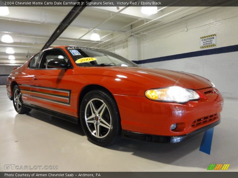 Front 3/4 View of 2004 Monte Carlo Dale Earnhardt Jr. Signature Series