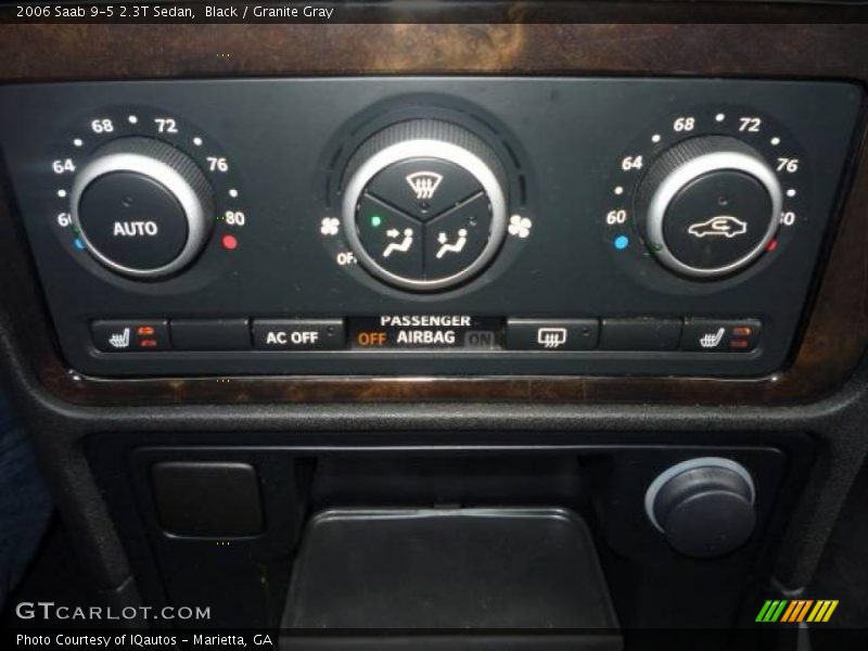 Black / Granite Gray 2006 Saab 9-5 2.3T Sedan