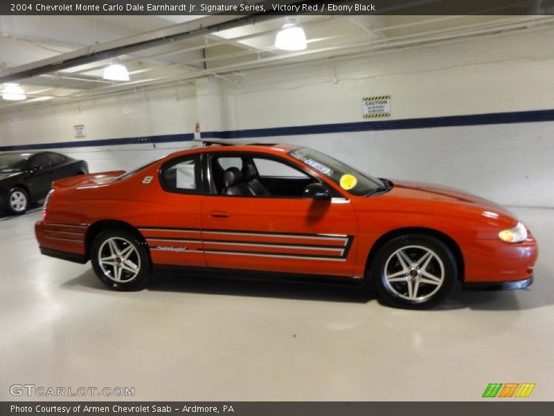 Victory Red / Ebony Black 2004 Chevrolet Monte Carlo Dale Earnhardt Jr. Signature Series