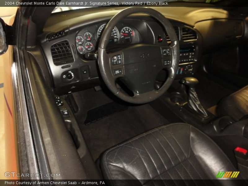 Victory Red / Ebony Black 2004 Chevrolet Monte Carlo Dale Earnhardt Jr. Signature Series