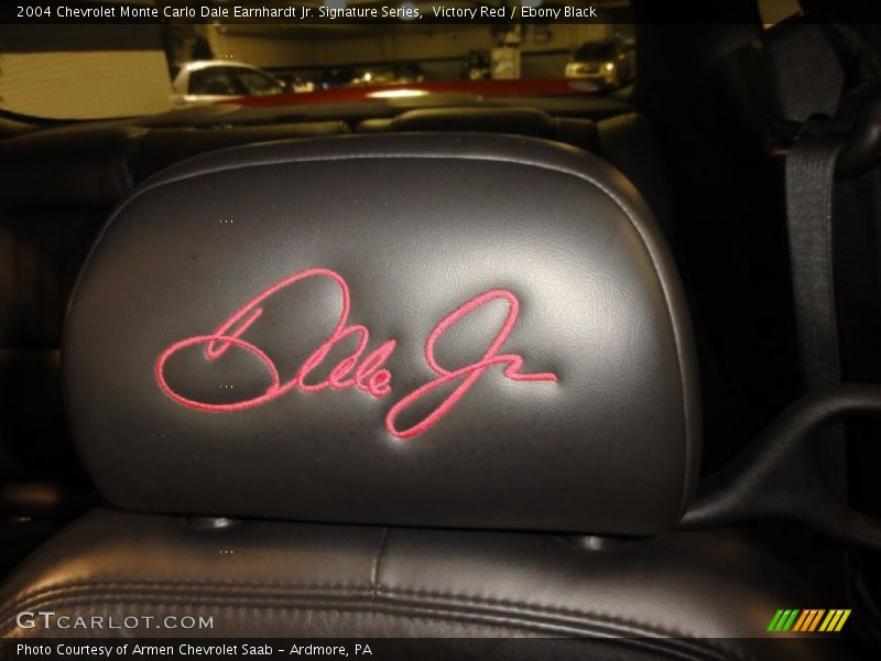  2004 Monte Carlo Dale Earnhardt Jr. Signature Series Logo