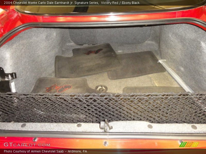  2004 Monte Carlo Dale Earnhardt Jr. Signature Series Trunk