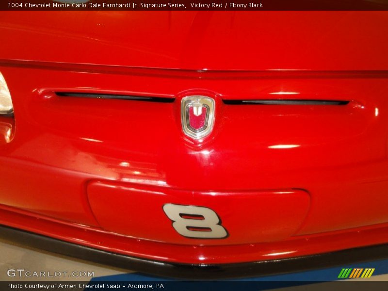 Victory Red / Ebony Black 2004 Chevrolet Monte Carlo Dale Earnhardt Jr. Signature Series