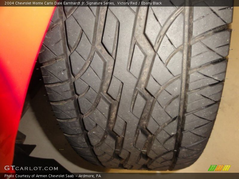 Victory Red / Ebony Black 2004 Chevrolet Monte Carlo Dale Earnhardt Jr. Signature Series