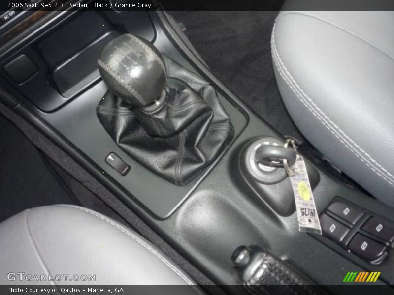 Black / Granite Gray 2006 Saab 9-5 2.3T Sedan