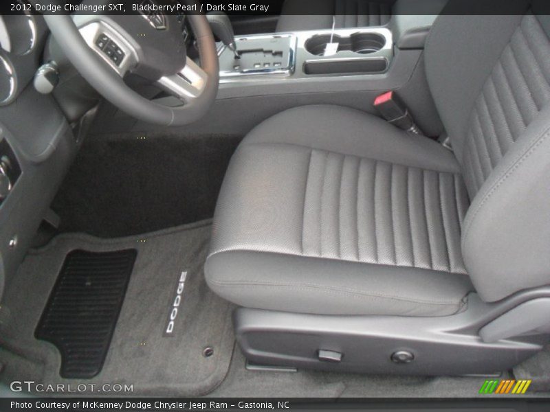 Blackberry Pearl / Dark Slate Gray 2012 Dodge Challenger SXT