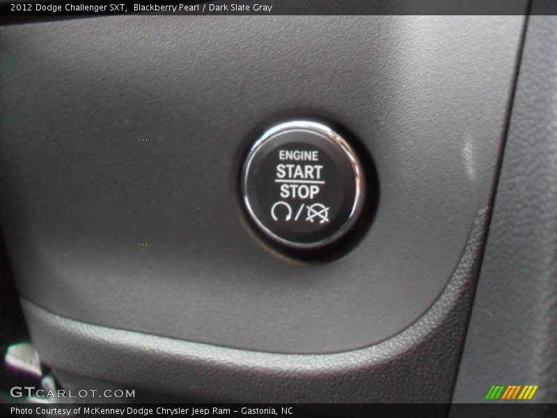 Blackberry Pearl / Dark Slate Gray 2012 Dodge Challenger SXT