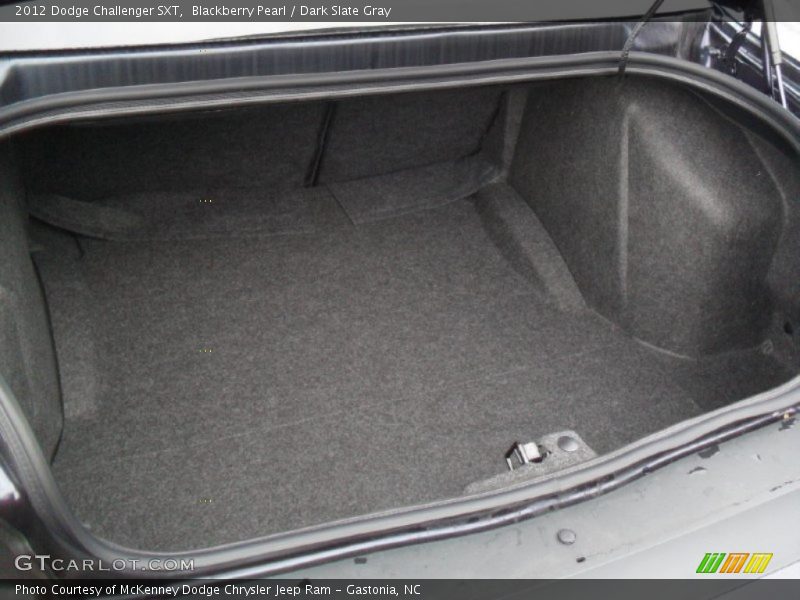  2012 Challenger SXT Trunk