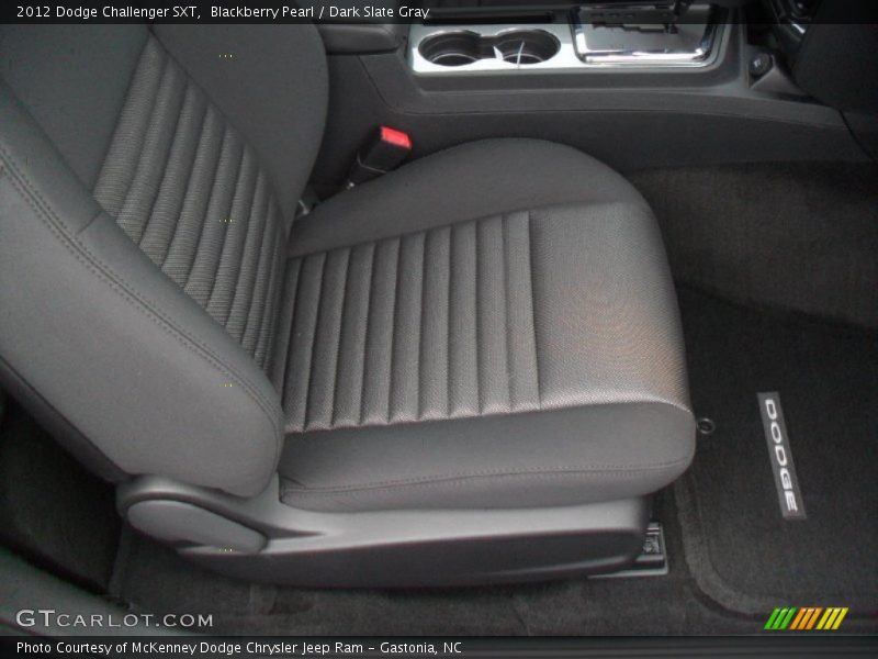 Blackberry Pearl / Dark Slate Gray 2012 Dodge Challenger SXT