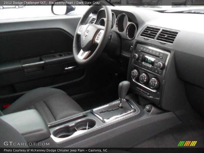 Blackberry Pearl / Dark Slate Gray 2012 Dodge Challenger SXT
