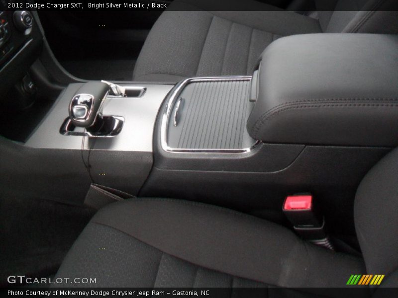 Bright Silver Metallic / Black 2012 Dodge Charger SXT