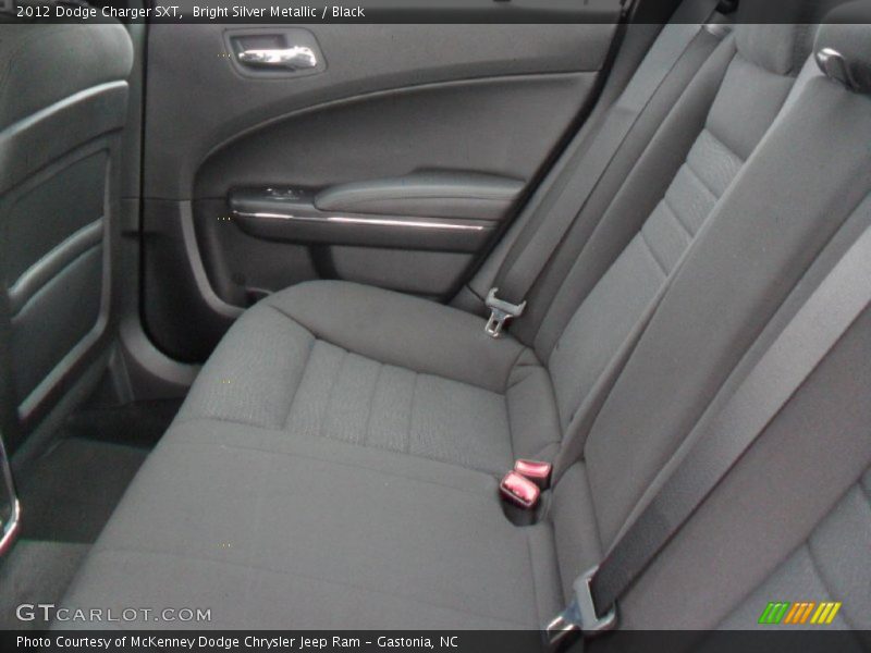 Bright Silver Metallic / Black 2012 Dodge Charger SXT