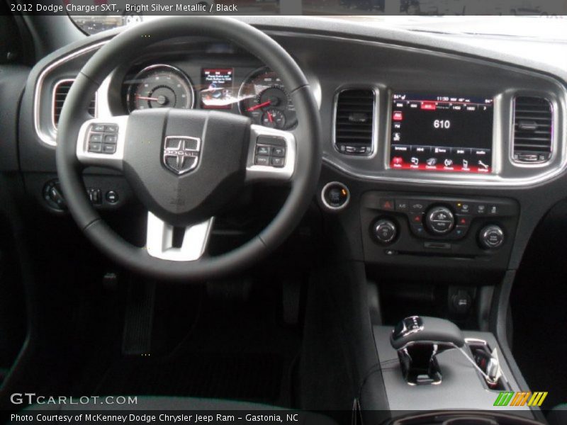 Dashboard of 2012 Charger SXT