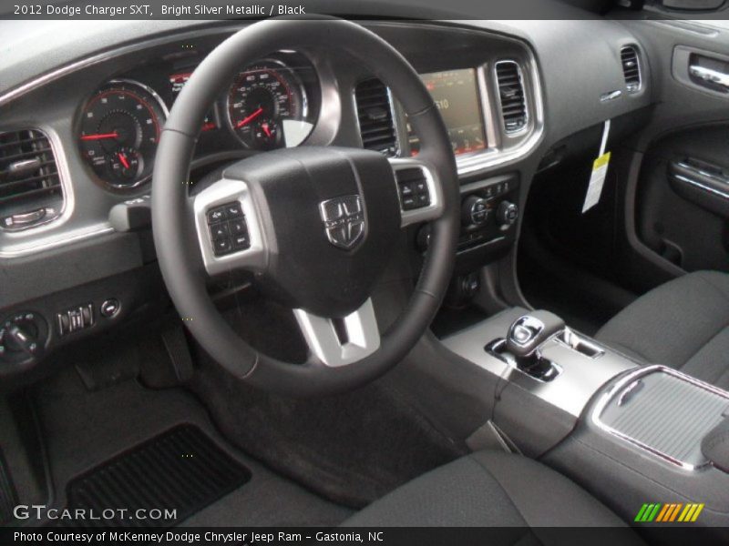 Dashboard of 2012 Charger SXT