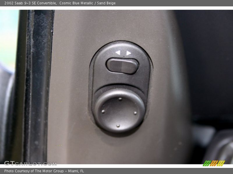 Cosmic Blue Metallic / Sand Beige 2002 Saab 9-3 SE Convertible