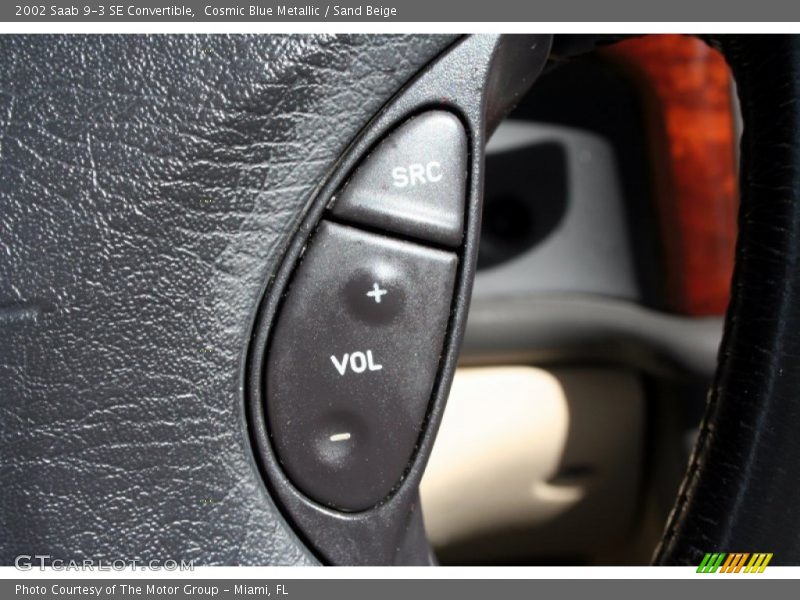 Cosmic Blue Metallic / Sand Beige 2002 Saab 9-3 SE Convertible