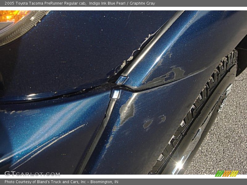 Indigo Ink Blue Pearl / Graphite Gray 2005 Toyota Tacoma PreRunner Regular cab