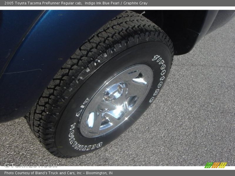 Indigo Ink Blue Pearl / Graphite Gray 2005 Toyota Tacoma PreRunner Regular cab