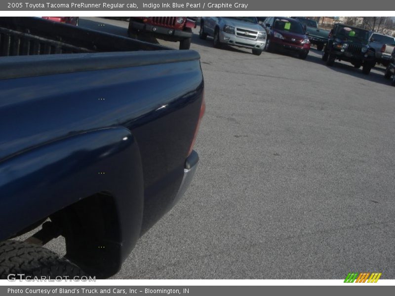 Indigo Ink Blue Pearl / Graphite Gray 2005 Toyota Tacoma PreRunner Regular cab
