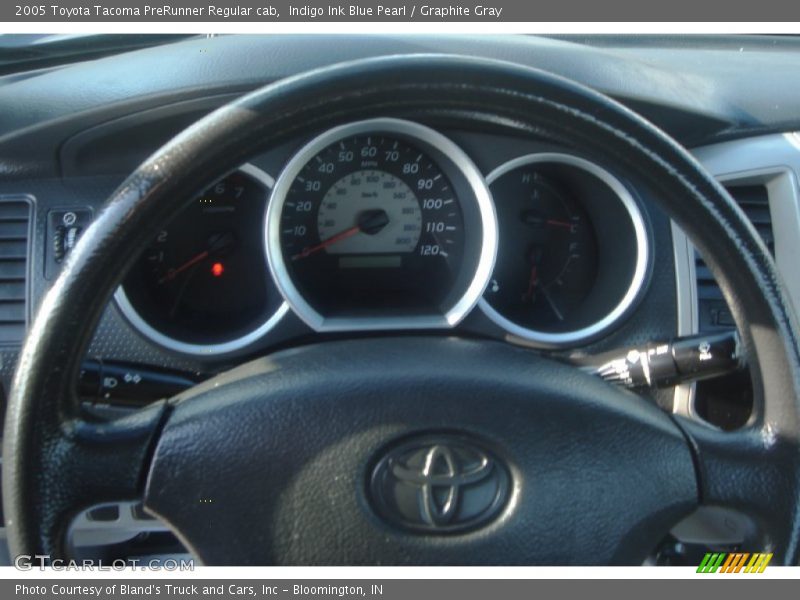 Indigo Ink Blue Pearl / Graphite Gray 2005 Toyota Tacoma PreRunner Regular cab