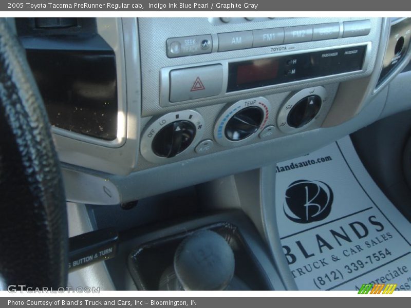 Indigo Ink Blue Pearl / Graphite Gray 2005 Toyota Tacoma PreRunner Regular cab