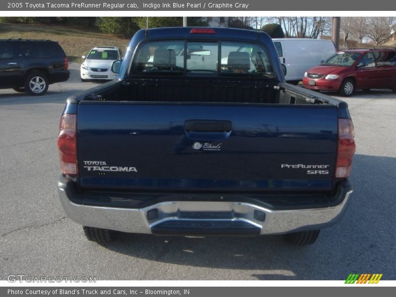 Indigo Ink Blue Pearl / Graphite Gray 2005 Toyota Tacoma PreRunner Regular cab