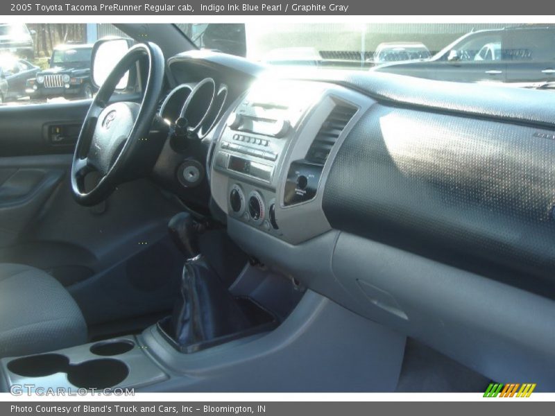 Indigo Ink Blue Pearl / Graphite Gray 2005 Toyota Tacoma PreRunner Regular cab
