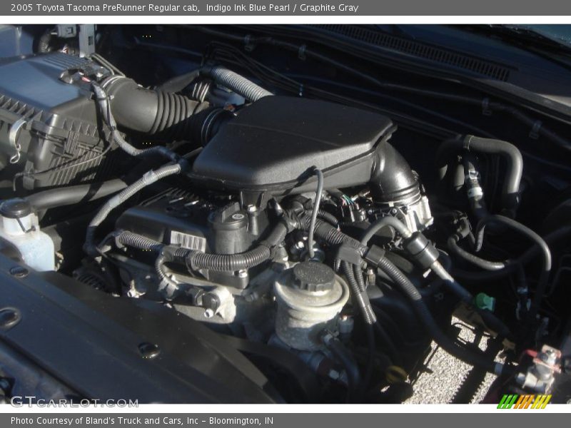 Indigo Ink Blue Pearl / Graphite Gray 2005 Toyota Tacoma PreRunner Regular cab