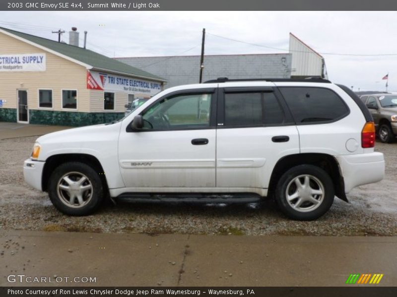 Summit White / Light Oak 2003 GMC Envoy SLE 4x4