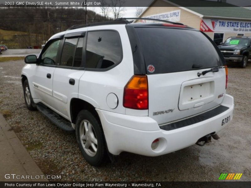 Summit White / Light Oak 2003 GMC Envoy SLE 4x4
