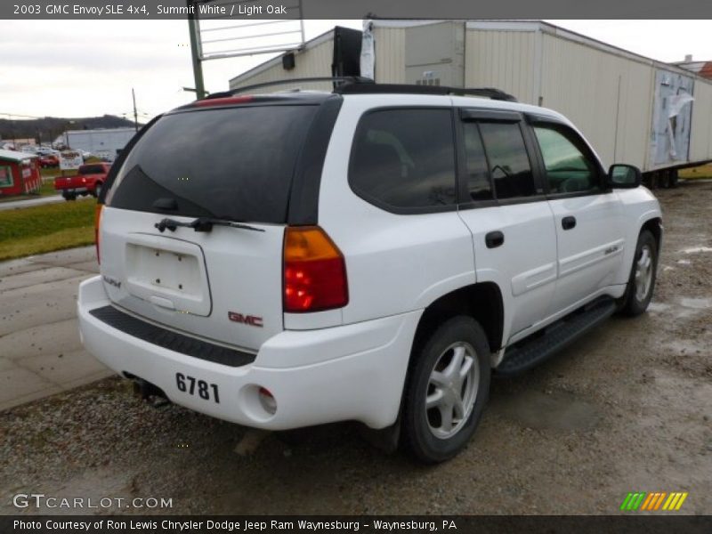 Summit White / Light Oak 2003 GMC Envoy SLE 4x4